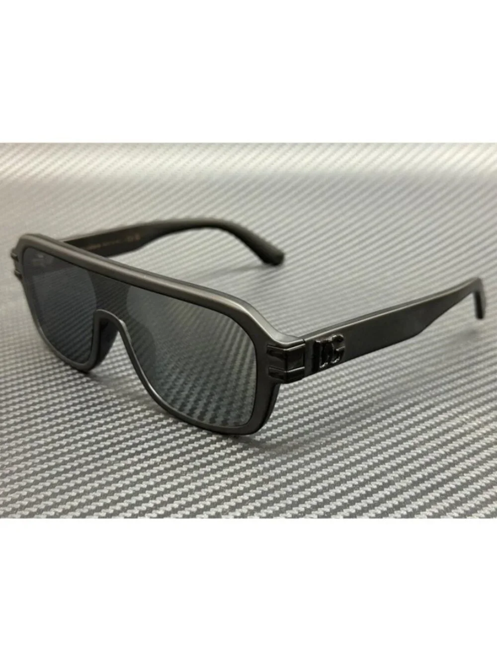 New Dolce & Gabbana Men Matte Black Sunglasses 65-21-145